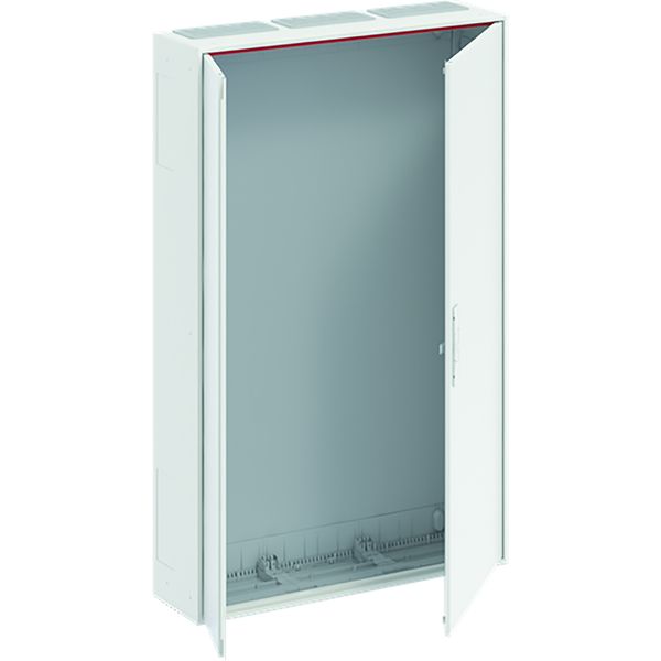 A38 ComfortLine A Wall-mounting cabinet, Surface mounted/recessed mounted/partially recessed mounted, 288 SU, Isolated (Class II), IP44, Field Width: 3, Rows: 8, 1250 mm x 800 mm x 215 mm image 1
