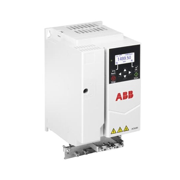 LV AC machinery drive module, IEC: Pn 5.5 kW, 12.6 A, 400 V, UL: Pld 7.5 Hp, 11.0 A, 460 V (ACS180-04S-12A6-4) image 2