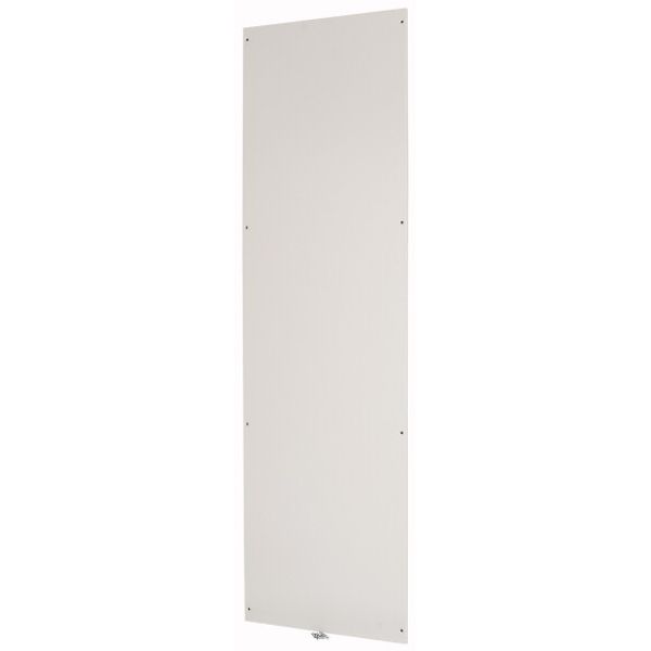 Rear wall closed, for HxW = 1400 x 650mm, IP55, grey image 1