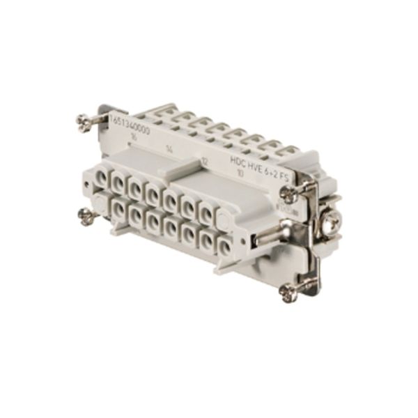 Contact insert (industry plug-in connectors), Female, 830 V, 20 A, Num image 1