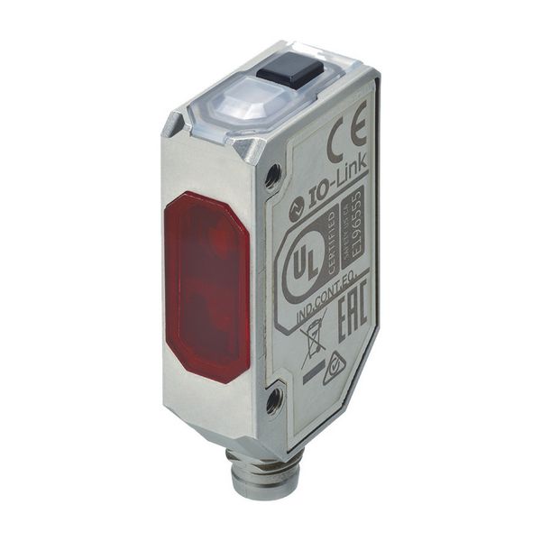 Photoelectric sensor, rectangular housing, stainless steel, red LED, b image 2