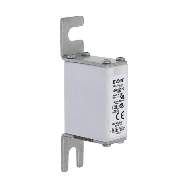 Fuse-link, high speed, 200 A, AC 690 V, DIN 000, 21 x 40 x 100 mm, aR, DIN, IEC image 19