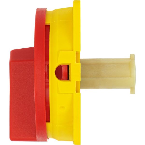 Thumb-grip, red, lockable with padlock, for P3 image 27