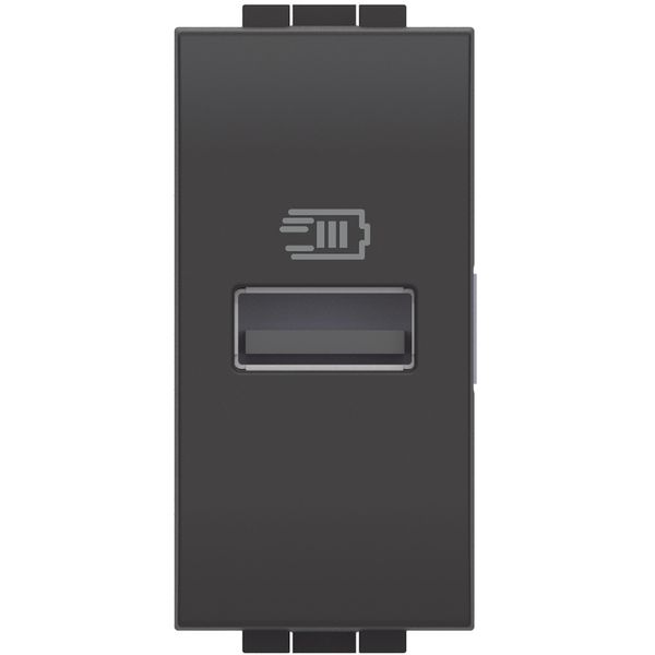 LL - USB type A charger 1m anthracite image 1