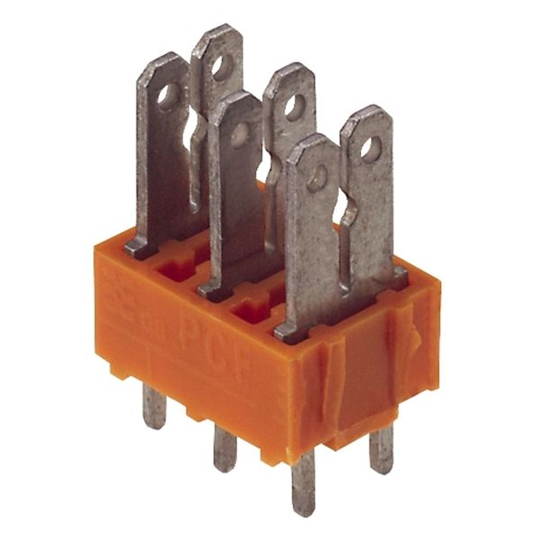 PCB terminal, 5.00 mm, Number of poles: 14, Conductor outlet direction image 1