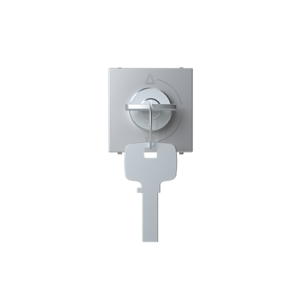 N2253.1 PL Key switch Silver - Zenit image 1