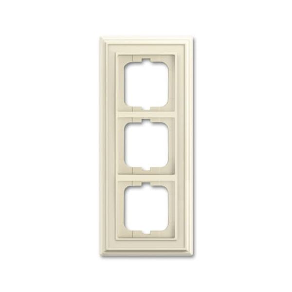 1723-832-500 Cover Frame Busch-dynasty® ivory white image 1