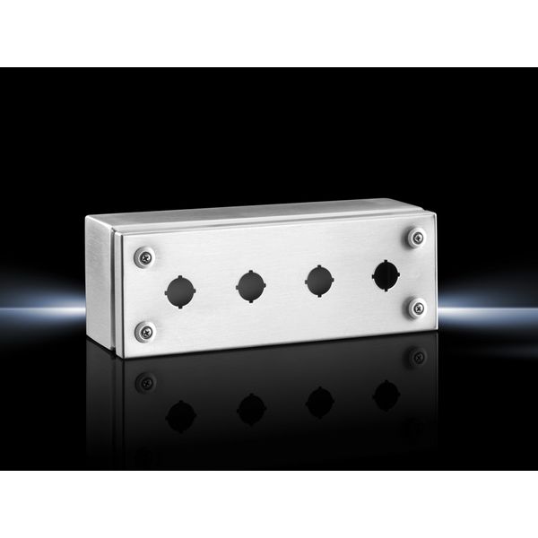 SM Switch housing, WHD: 280x100x90 mm, Stainless steel 1.4301 image 3