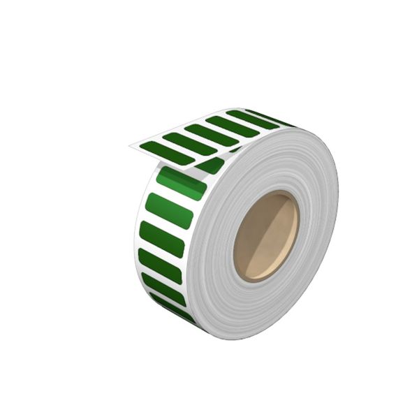 Device marking, halogen-free, Self-adhesive, 27 mm, Polyester, green image 2