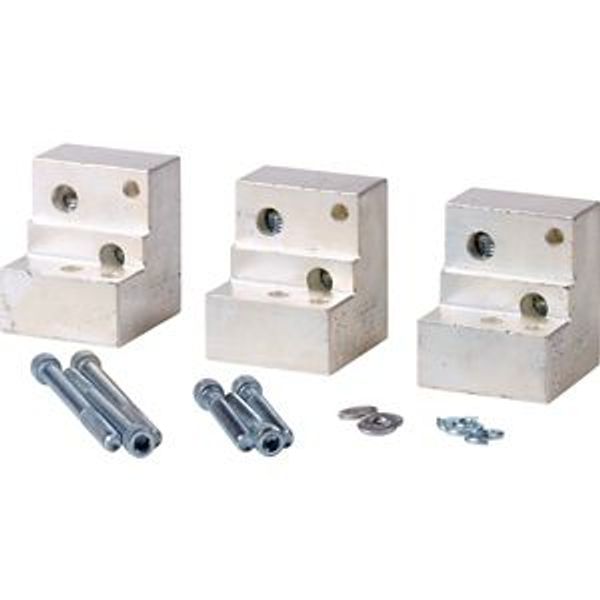 Terminal block, 2 x 4-1/0MCM, 2 x 25-50 mm², For use with: S801+, S811+, frame sizes T and U image 2