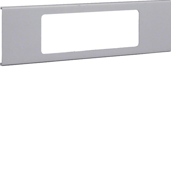 Pre-cut lid 3gang, FB 60110, light grey image 1