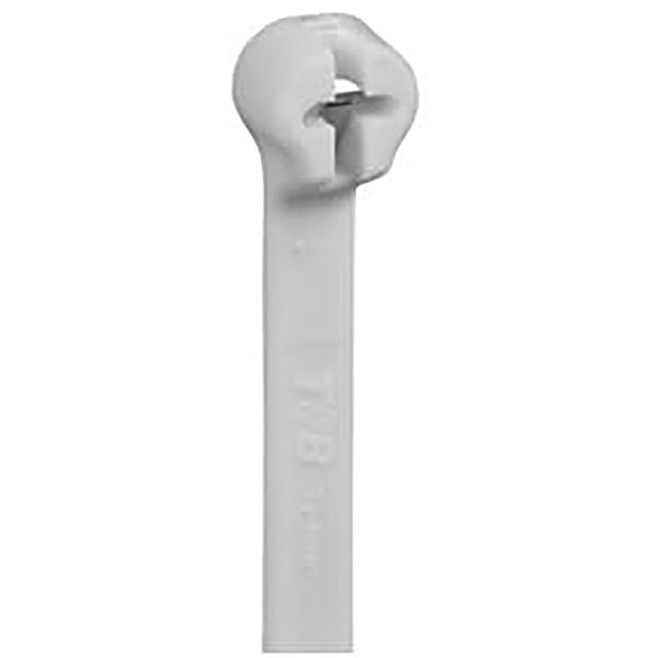 TY24M-10 CABLE TIE 140X3.6MM 180N WHITE BULK image 1