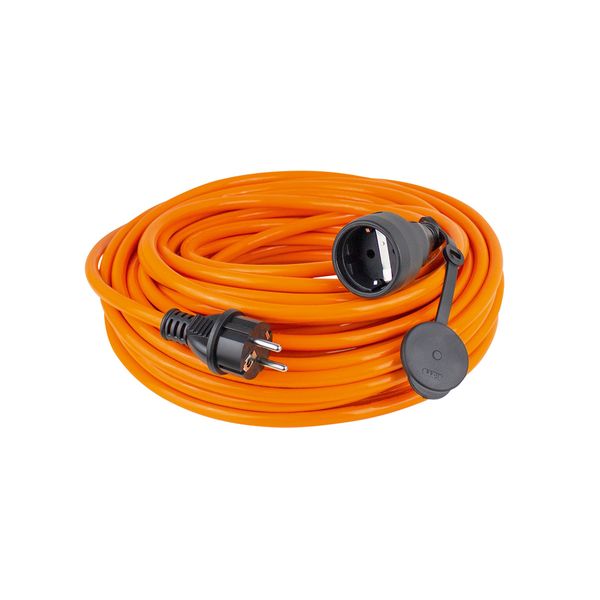 'Construction site polyurethane cable extension  5m H07BQ-F 3G1,5 orange' image 1