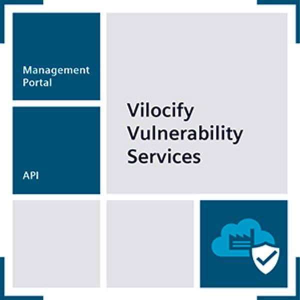 Vilocify Vulnerability Services: Mgmt. Portal Extended – Setup (Industrial Vulnerability Manager). 9AS1433-1AA13-2AA1 image 1