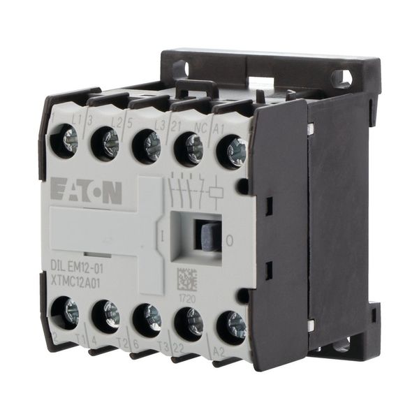 Contactor, 230 V 50 Hz, 240 V 60 Hz, 3 pole, 380 V 400 V, 5.5 kW, Contacts N/C = Normally closed= 1 NC, Screw terminals, AC operation image 9