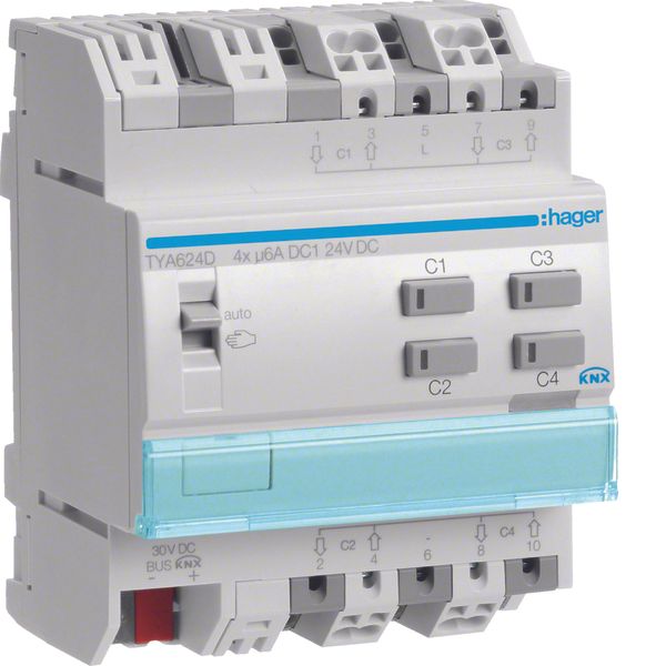 Output device for 4 shutters/blinds24VDC image 1