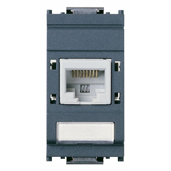 RJ45 Cat5e R&M UTP outlet grey image 1