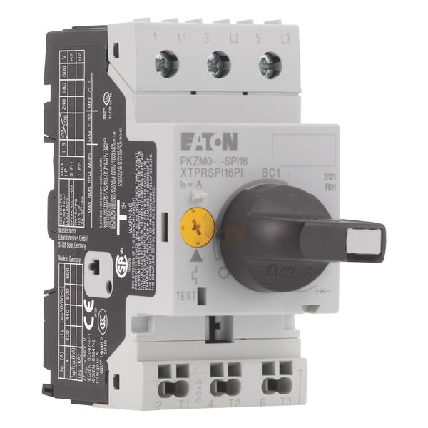 Motor-protective circuit-breaker, 2.2 kW, 4 - 6.3 A, Feed-side screw terminals/output-side push-in terminals image 6