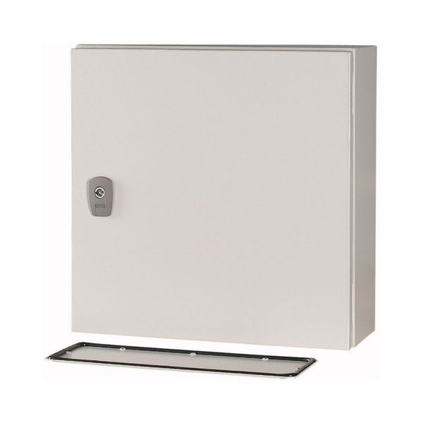 Wall enclosure with mounting plate, HxWxD=400x400x150mm image 11