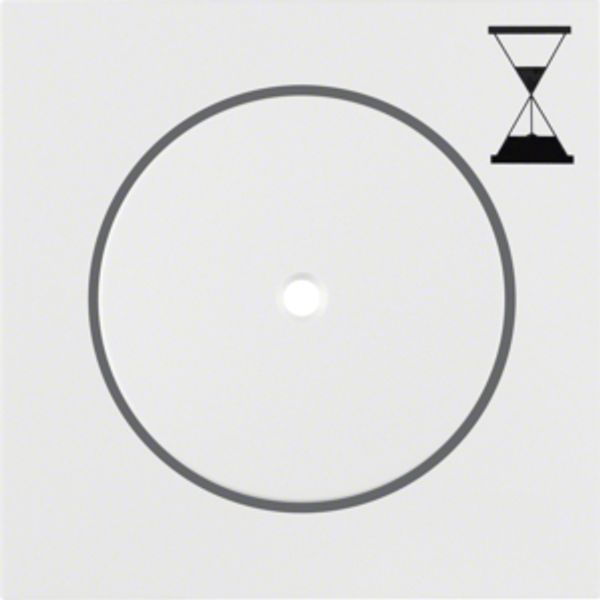 Centre plate f.time relay insert, push-b. clearlens,S.1/B.3/B.7,p.whit image 2