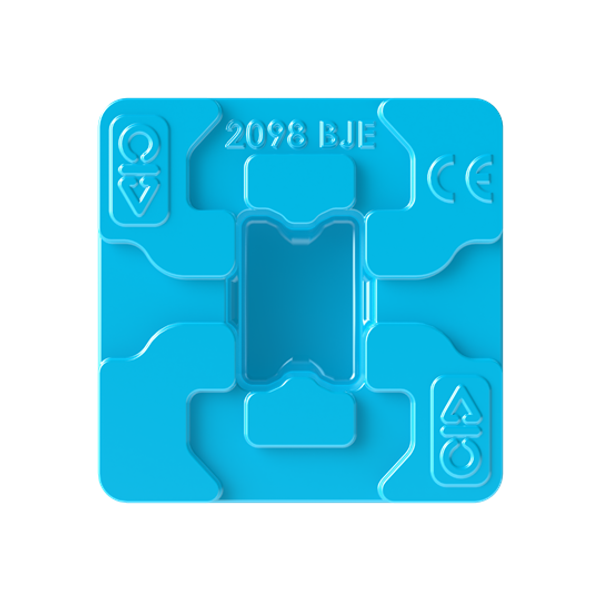 2098 BJE Dust cover Switch / Socket blue image 6