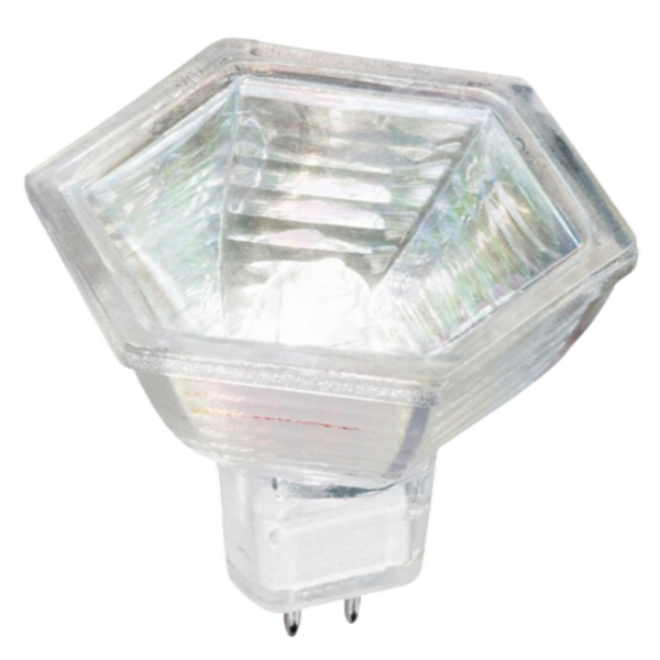 Reflector Lamp 35W GU5.3 MR16 12V 3000K 60° 270lm Hexagon Patron image 1