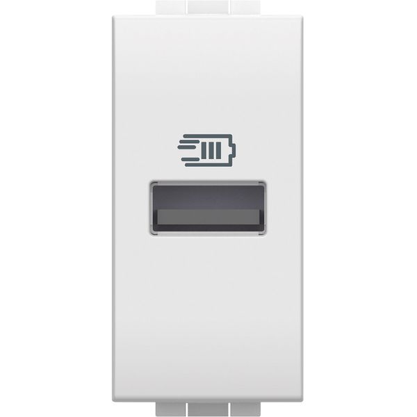 LL - USB type A charger 1m white image 1
