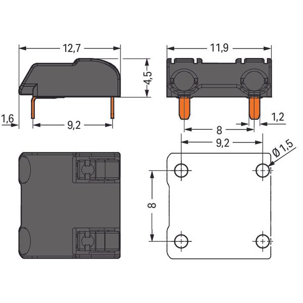 THR PCB terminal block image 2