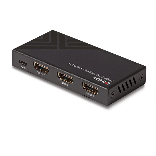 2 Port HDMI 8K60 Switch Switching between two 8K@60Hz source devices connected to a display image 2