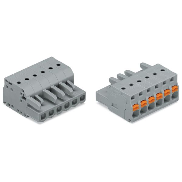 2231-120/026-000 1-conductor female connector; push-button; Push-in CAGE CLAMP® image 5