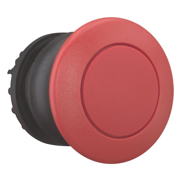 Mushroom actuator, RMQ-Titan, Mushroom, maintained, Mushroom red, red, Blank, Bezel: black image 7