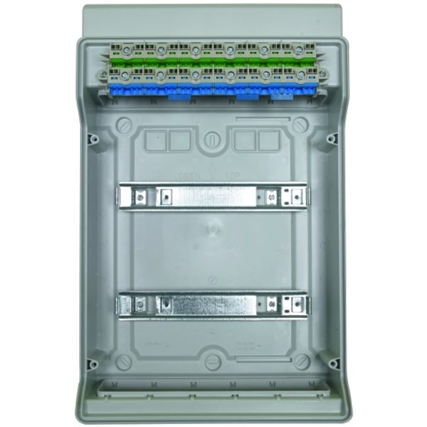 Surface mountable insul. enclosure IP 54 for DIN rail mounted devices  image 3