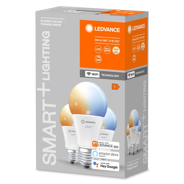 SMART+ WiFi Classic Tunable White 60 9 W/2700…6500 K E27 image 6