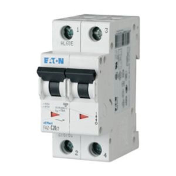 Miniature circuit breaker (MCB), 30 A, 2p, characteristic: B image 13