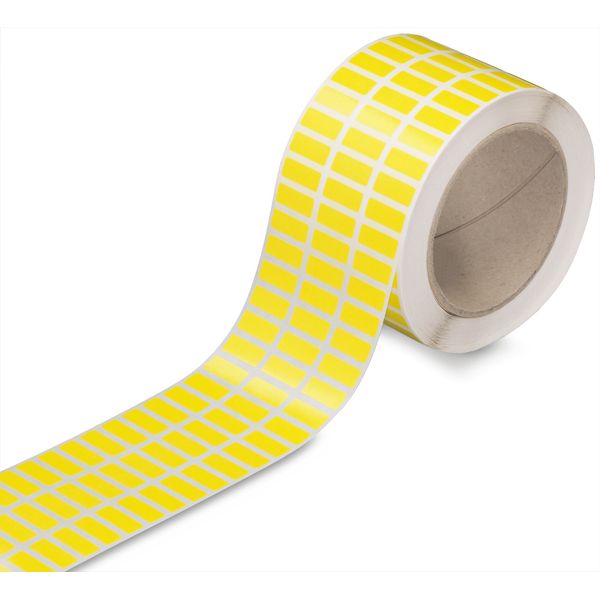 Labels for TP printers permanent adhesive yellow image 1