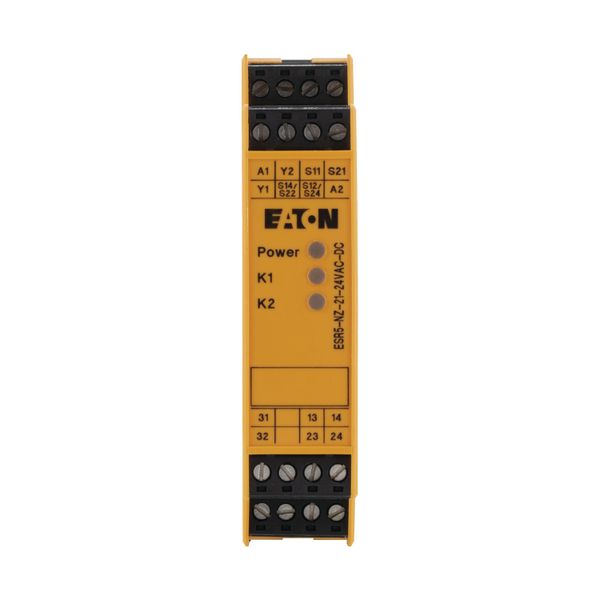 Safety two-hand relay, 24VDC/AC, 2-channel, 2 enabling paths image 13