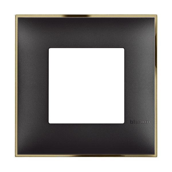 CLASSIA - COVER PLATE 2P BLACK GOLD image 1