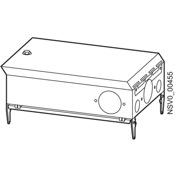 BD2-AK02X/F1038-3N TAP-OFF UNIT 25A / 1X 4POLE FUS E SOCKET SP38 image 1