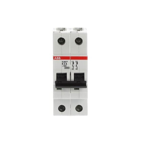 S202P-K2 Miniature Circuit Breaker - 2P - K - 2 A image 5