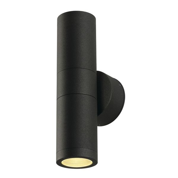 ASTINA OUT ESL wall lamp, GU10, max. 2x11W, IP44, anthracite image 1