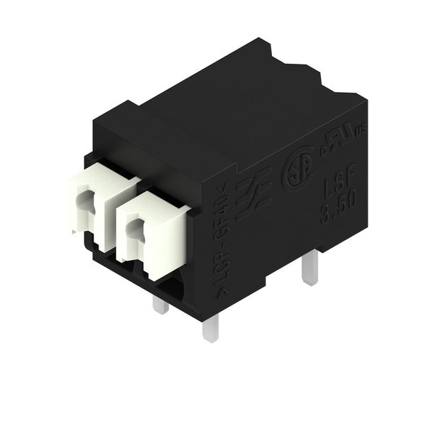 PCB terminal, 3.50 mm, Number of poles: 2, Conductor outlet direction: image 4