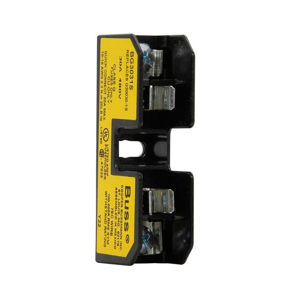 Fuse-block, low voltage, 20 A, AC 600 V, DC 600 V, 21 x 31 x 76 mm, 1P, UL, CSA image 9