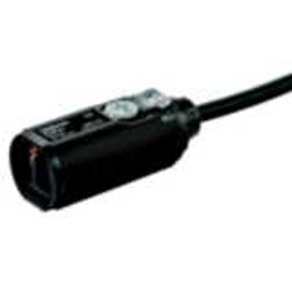 Photoelectric sensor, M18 threaded barrel, plastic, infrared LED, diff image 1