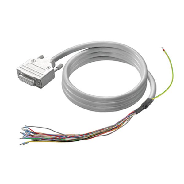 PLC-wire, Digital signals, 25-pole, Cable LiYCY, 1.5 m, 0.25 mm² image 1