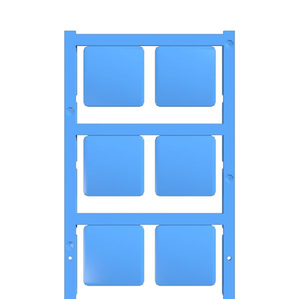 Device marking, 27 mm, Polyamide 66, blue image 1