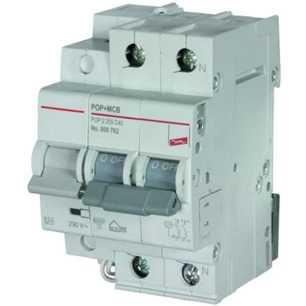 Surge protective devices for circuit breakers   2-pole  C40 A image 1
