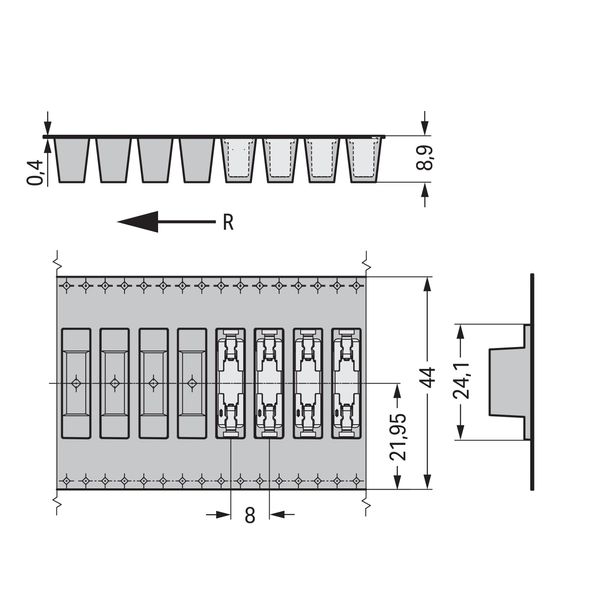 Through-Board SMD PCB Terminal Block image 5