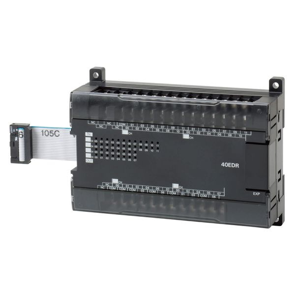 I/O expansion unit, 24 x 24 VDC inputs, 16 x NPN outputs 0.3 A image 2