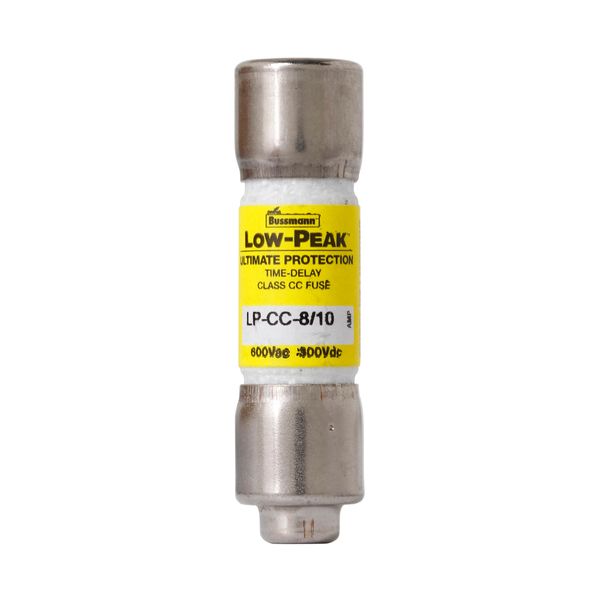 Fuse-link, LV, 0.8 A, AC 600 V, 10 x 38 mm, CC, UL, time-delay, rejection-type image 5