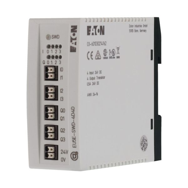 SWD I/O module, 24 V DC, 4 digital inputs, 4 digital transistor -outputs 0, 0.5A image 8